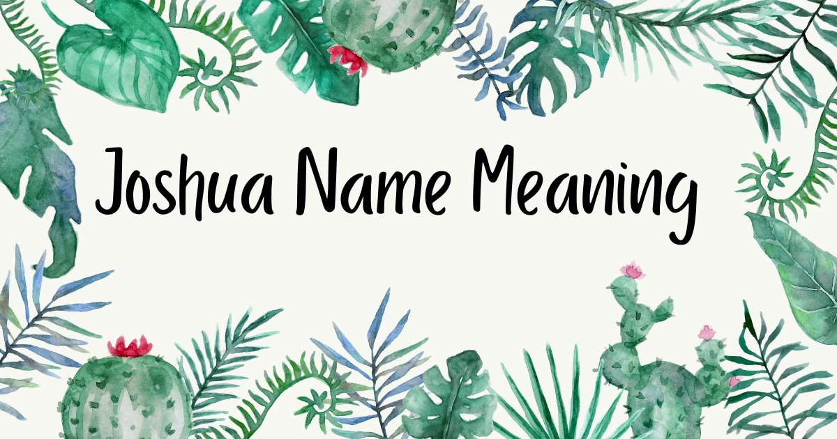 Joshua Name Meaning