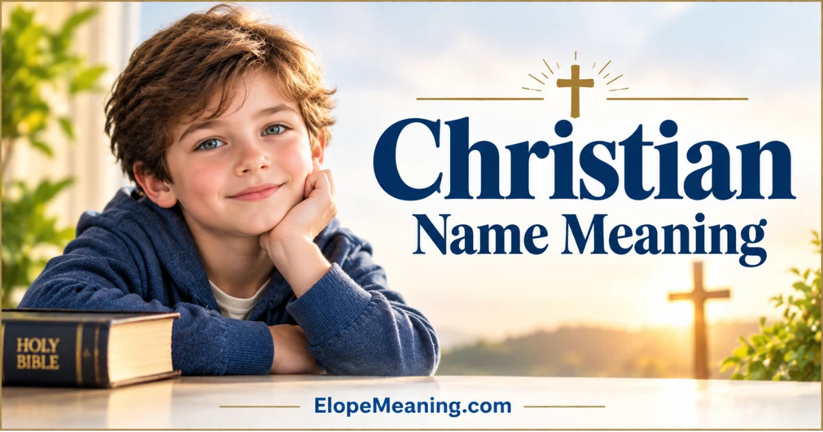 Christian Name Meaning